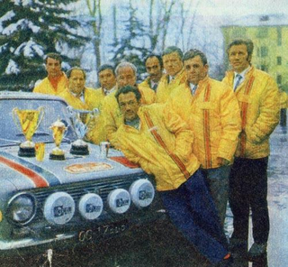 Illustration for article titled Moskvich-Driving Soviet Heroes Take On Capitalist Stooges In International Rally Competition